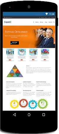 home page